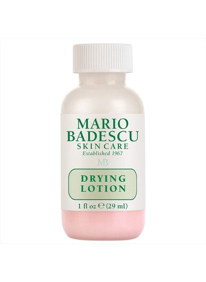 MARIO BADESCU - Drying Lotion for All Skin Types| Blemish Spot Treatment with Salicylic Acid and Sulfur | Dries Surface Blemishes (Plastic Bottle) 1 Fl Oz - Image 1