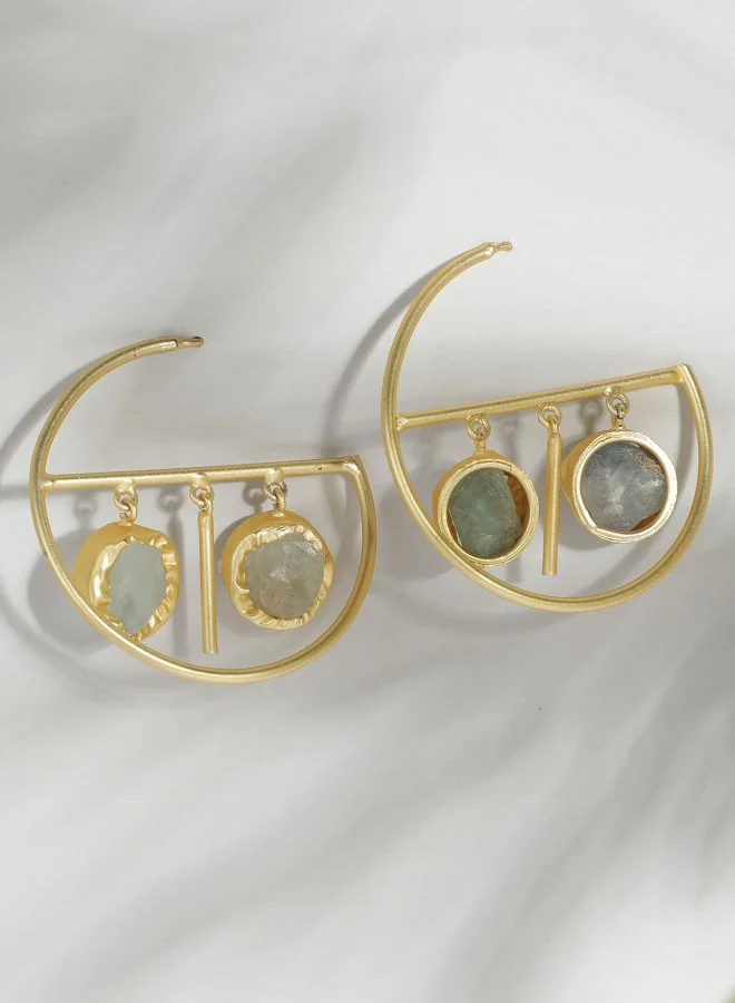 ISHIN Metal Earrings for Women - A Timeless Addition to Your Collection