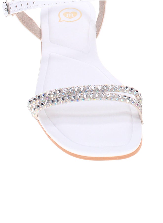 MOLEKINHA Embellished Back Strap Flat Sandals  - Image 5