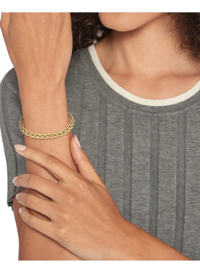 تومي هيلفيغر Gold Steel Women's Chain Bracelet