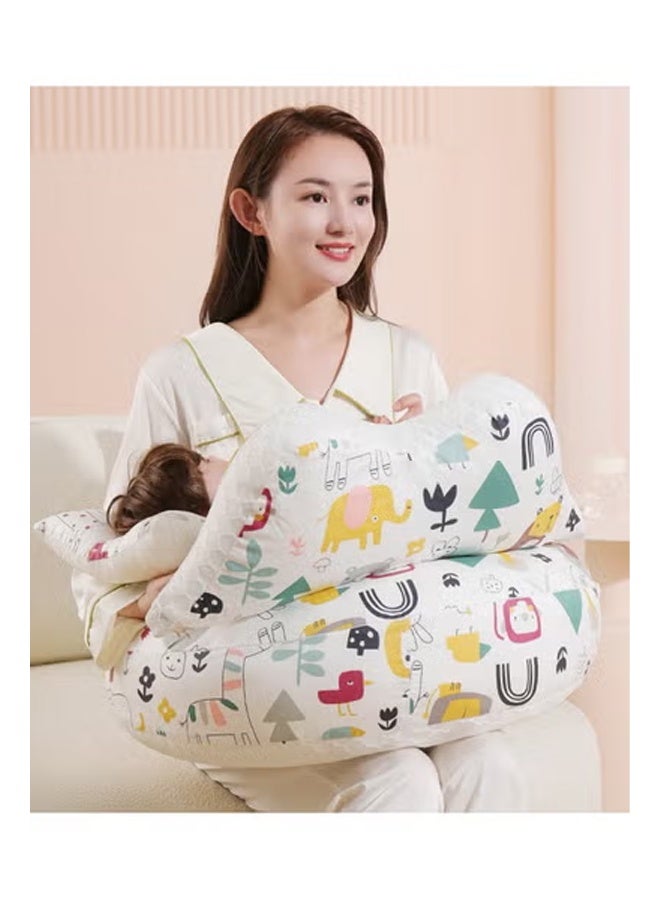KLNAMAEAAN Multifunctional Newborn Baby Breastfeeding Pillow, Relieve Hand Fatigue, Maternity Nursing and Confinement Feeding Pillow - Image 1