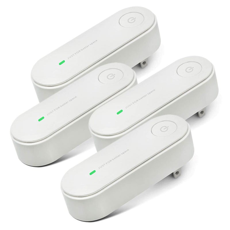 TALLDU Negative Ion Plug In Portable Negative Ion Generator for HomeAutomatic Release of AnionsEasy to Use More Suitable for Bedrooms office Toilets GaragesSmall Room4 Pack