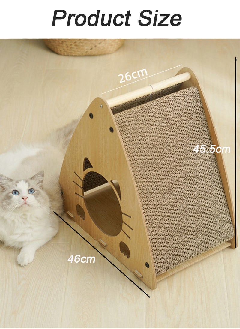 Kidle - Cat Scratching Board Cat Litter Cardboard Box Cat Scratching Claw Grinder Cat Claw Board Durable Kitten Scratching Pads Cardboard Cats House for Cats Scratch Box Board for Cat - Image 1