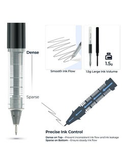 Ohuhu Liquid Fineliner Drawing Pens: 9 Sizes Micro Pens Drawing Pens Pigment Black Ink Water-Proof Alcohol-Proof Assorted Point Tips Smooth Writing Sketching Journaling Anime Artist Beginners - Kohala  - Image 4