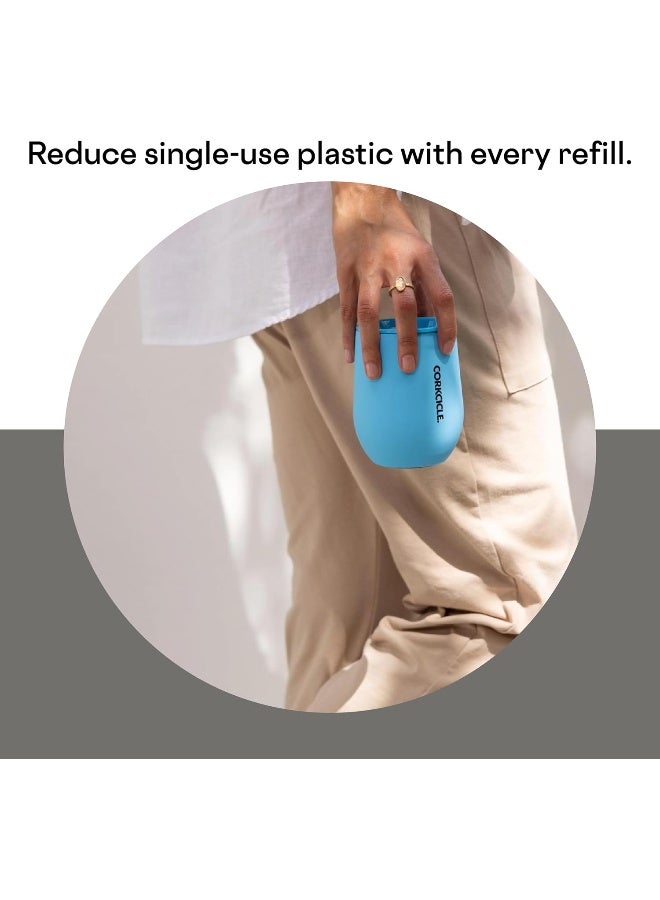 Corkcicle Metallic Insulated Stemless-Ceramic Slate - Image 5