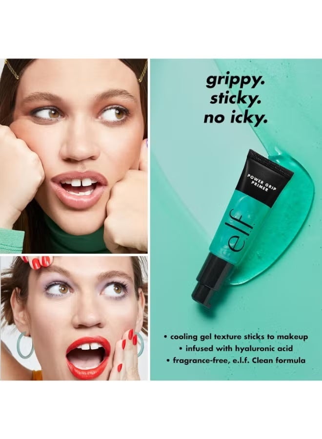 إلف برايمر جل باور جريب برايمر مرطب للوجه لتنعيم البشرة وتثبيت المكياج، يرطب ويجهز البشرة، 0.811 أونصة سائلة (24 مل) - Image 4