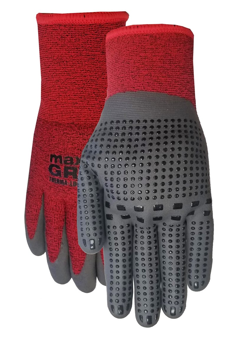 Midwest Gloves Gear 90CFEA MAX Grip Glove REDBlack Large 1 Count Pack of 1 - Image 2