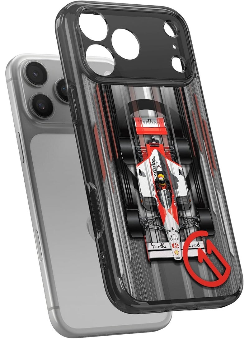Spigen غطاء حالة Ultra Hybrid MagFit لجهاز iPhone 17 PRO مع MagSafe [تأثير ثلاثي الأبعاد مع طباعة سداسية الطبقات] - C11 Turbo - Image 2