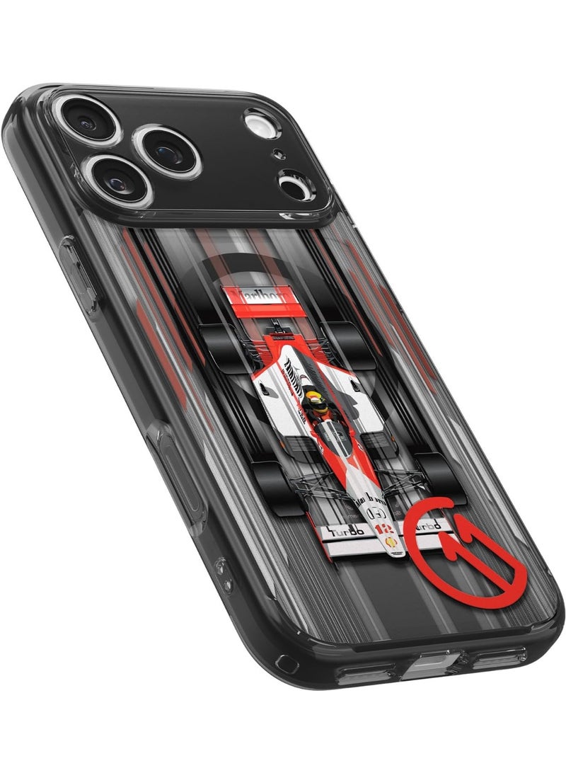 Spigen غطاء حالة Ultra Hybrid MagFit لجهاز iPhone 17 PRO مع MagSafe [تأثير ثلاثي الأبعاد مع طباعة سداسية الطبقات] - C11 Turbo - Image 3