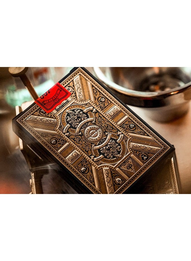 Theory11 theory11 James Bond 007 Premium Playing Cards - Gold Foil, Official Collectible Deck  - Image 5