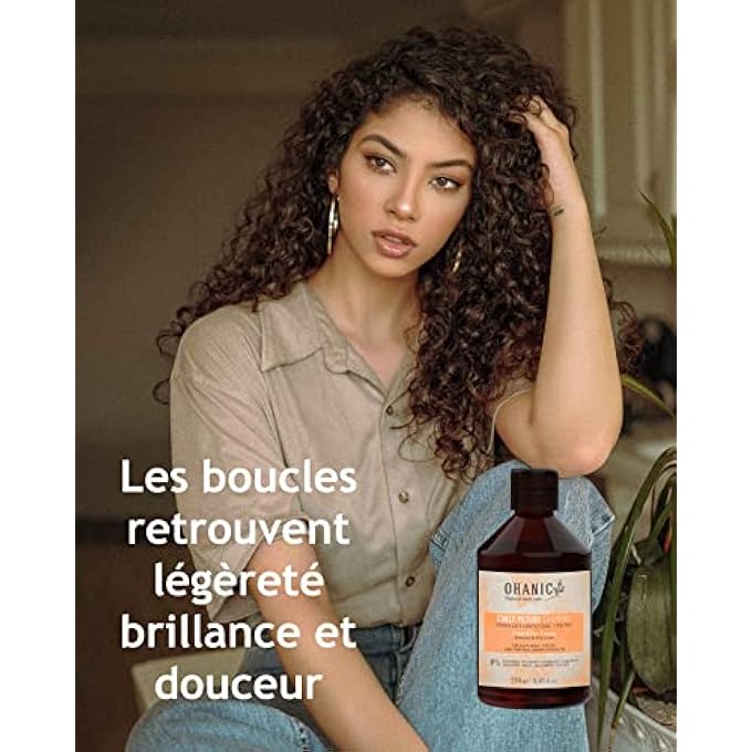 CURLY METHOD (250) SHAMPOO CURLY, PROFESSIONAL, VEGAN AND CRUELTY FREE. SULFATE FREE. CURLY HAIR CARE WITH NATURAL GRAPE AND LINEN EXTRACTS. - Image 3