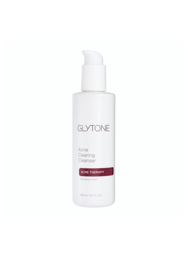 Glytone Glytone Acne Treatment For Face With Salicylic Acid Cleanser, Acne Cleanser, Skin Care Acne Wash Face Cleanser Oil Free 
