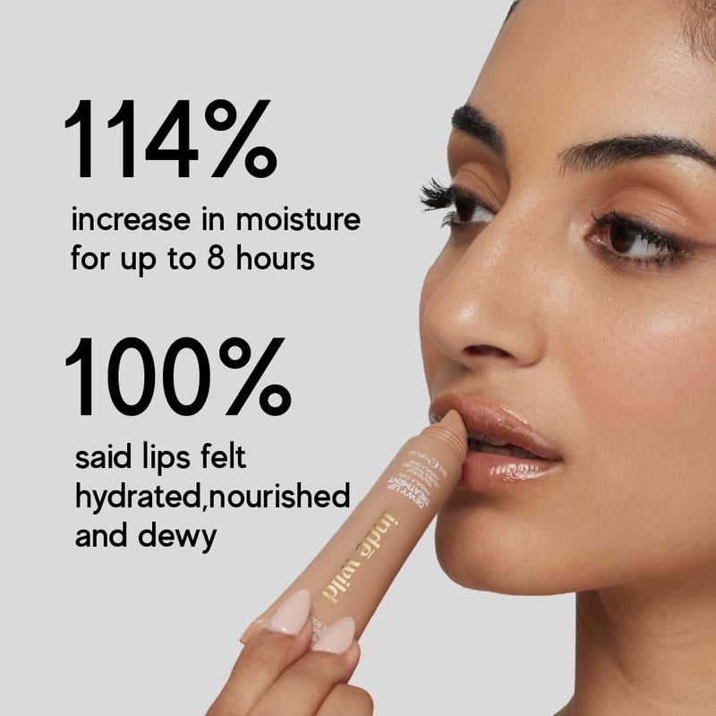 indē wild بلسم الشفاه الرطب من إندي وايلد ماسالا تشاي (15 مل) | مرطب وممتلئ | يدوم لأكثر من 8 ساعات | لون نود وغير لزج | مع سمن طبيعي، ببتيدات، حمض الهيالورونيك وزبدة الشيا | تركيبة كورية - Image 2