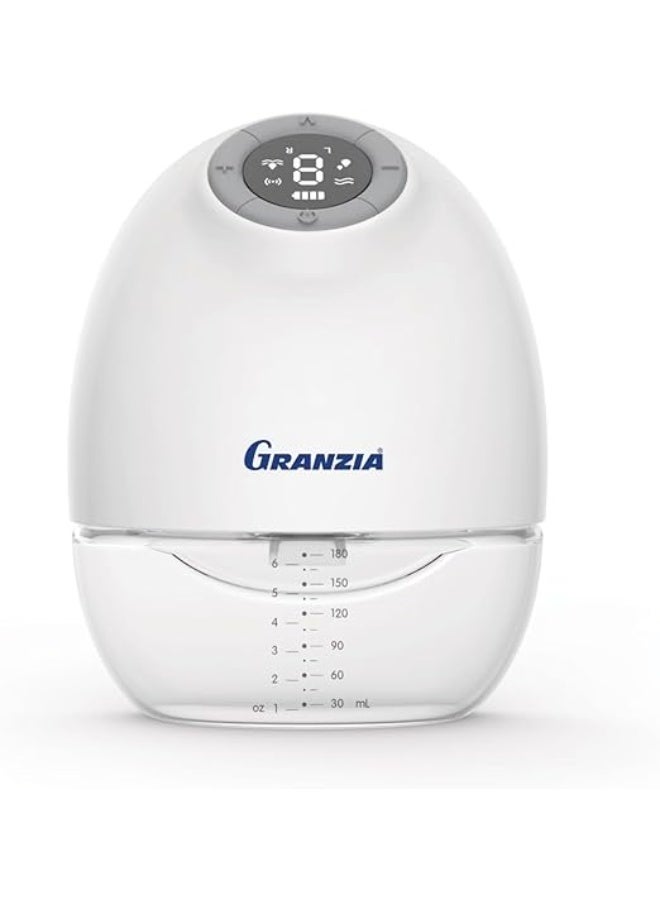 Granzia Wearable Electric Breast Pump - Hands-Free Milk Extraction with Phone Control, Discreet Under Clothes - Image 1