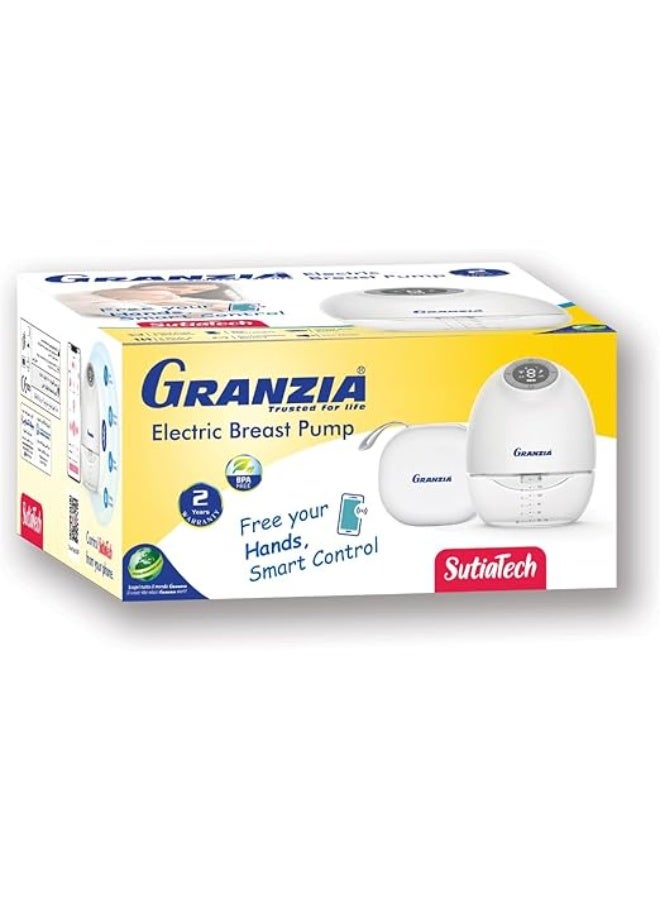 Granzia Wearable Electric Breast Pump - Hands-Free Milk Extraction with Phone Control, Discreet Under Clothes - Image 4