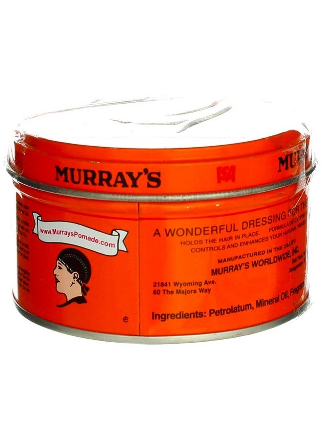 Murrays Murray's Superior Hair Dressing Pomade - 3 Oz (88ml) (3 Pack) - Image 4