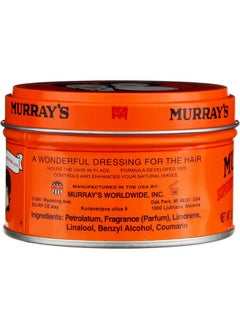 Murrays Murray's Superior Hair Dressing Pomade - 3 Oz (88ml) (3 Pack)  - Image 3