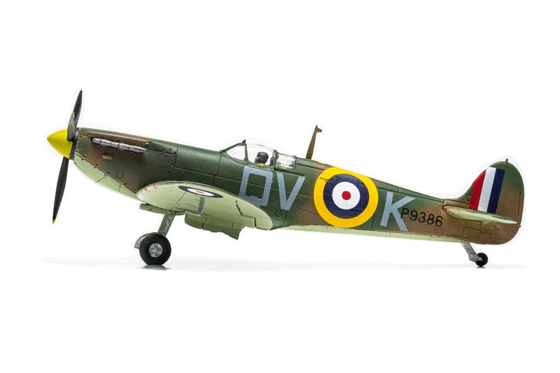إيرفيكس Airfix Standard Model Set - A01071C Supermarine Spitfire Mk.Ia Model Building Kit - Plastic Model Plane Kits for Adults & Children 8+, Set Includes Sprues, Decals & Paint Guide - 1:72 Scale Model - Image 5