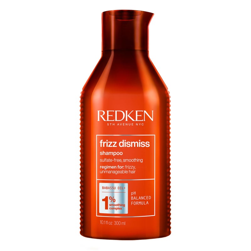 Redken Frizz Dismiss Shampoo | Sulfate Free Shampoo For Frizzy Hair | Gently Cleanses, Smooths, and Adds Shine | Weightless Long-Lasting Frizz Control | Humidity Protection | Anti Frizz - Image 1