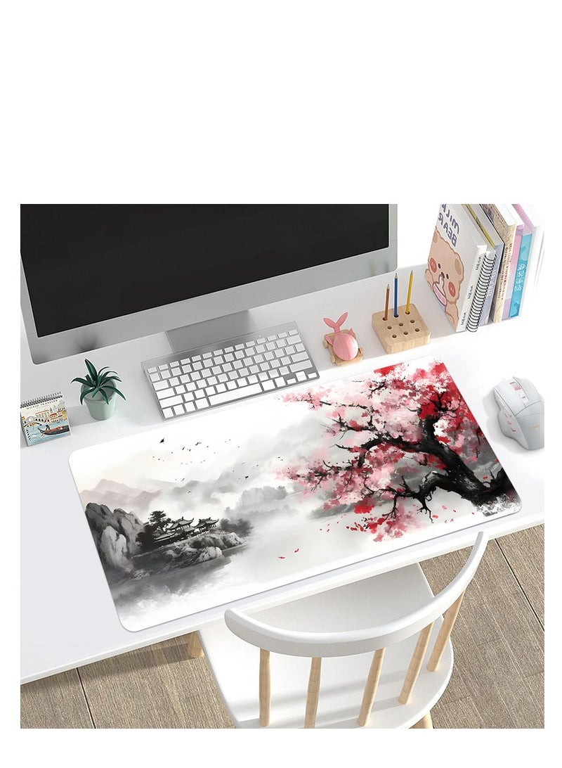 Y&D Large Mouse Pad Extended Gaming Mouse Pad Non-Slip Rubber Base Mouse pad Office Desk Mat Smooth Cloth Surface Keyboard Mouse Pads for Computers 800 X300 X 3mm  - Image 1