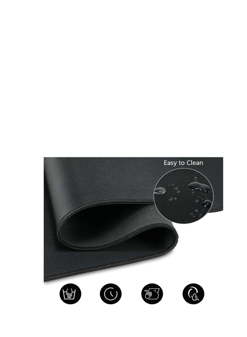 Y&D Large Mouse Pad Extended Gaming Mouse Pad Non-Slip Rubber Base Mouse pad Office Desk Mat Smooth Cloth Surface Keyboard Mouse Pads for Computers 800 X300 X 3mm  - Image 4