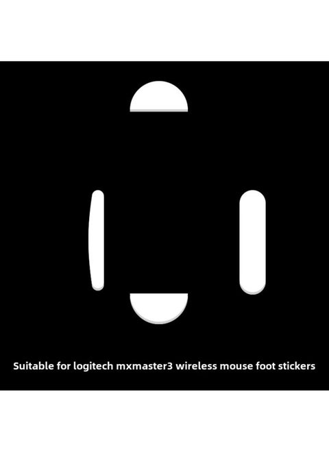 Logitech Mx Master 2s/2 Mouse Foot Stick ICE Ice Version Arc MX Master 3S/3 Foot Pad-Color:Logitech Mx Master 3 Ice Version (thick Upgraded Model) 1 Set
