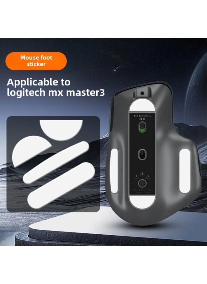 Logitech Mx Master 2s/2 Mouse Foot Stick ICE Ice Version Arc MX Master 3S/3 Foot Pad-Color:Logitech Mx Master 3 Ice Version (thick Upgraded Model) 1 Set