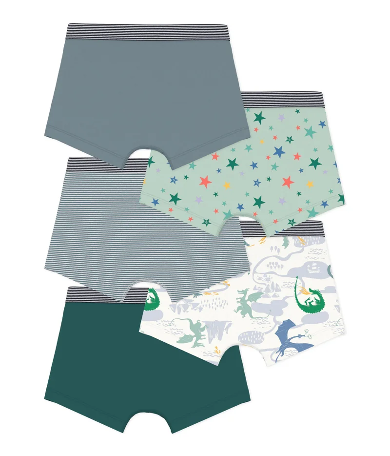 بيتي باتو Pack Of Children's Printed Cotton Boxers