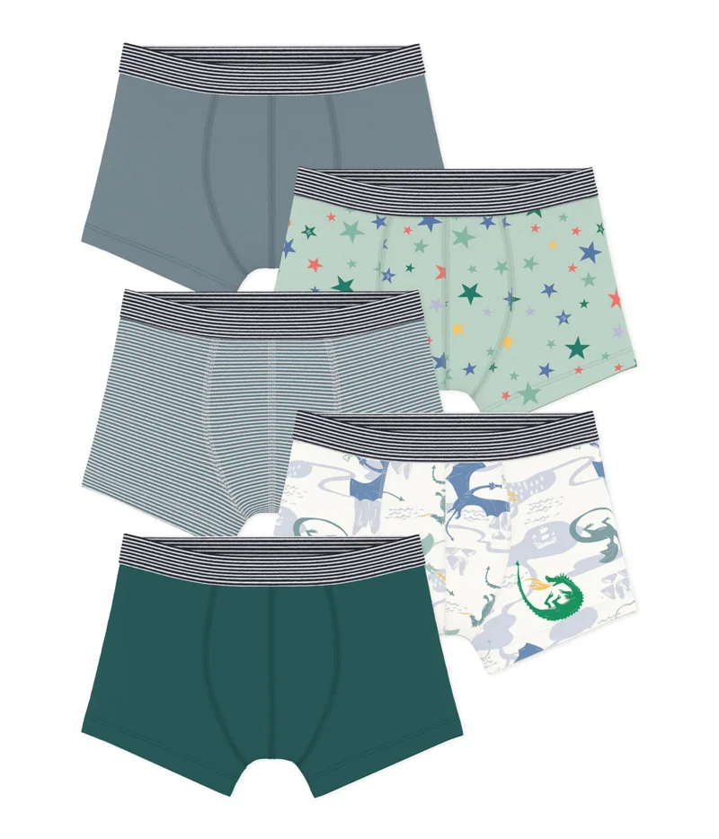 بيتي باتو Pack Of Children's Printed Cotton Boxers