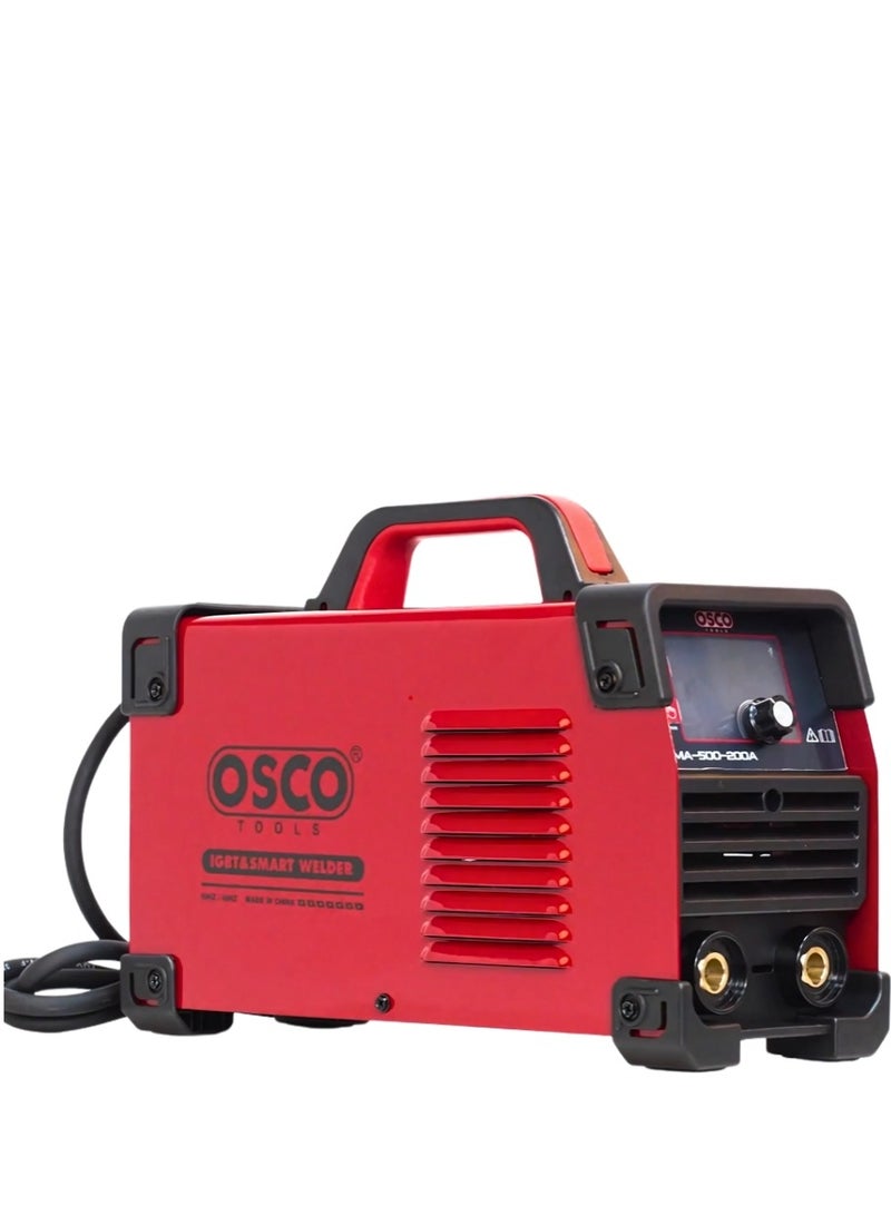 OSCO-TOOLS Osco Welding Machine MMA-250S-100A, with Electrode Holder, Ground Clamp, Mask, Brush, Welding Rods  - Image 1
