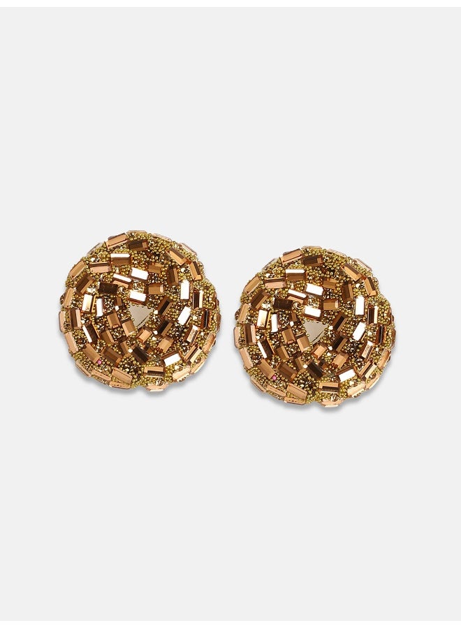SOHI Nodum Artificial Stud Earring Jewellery - Image 4