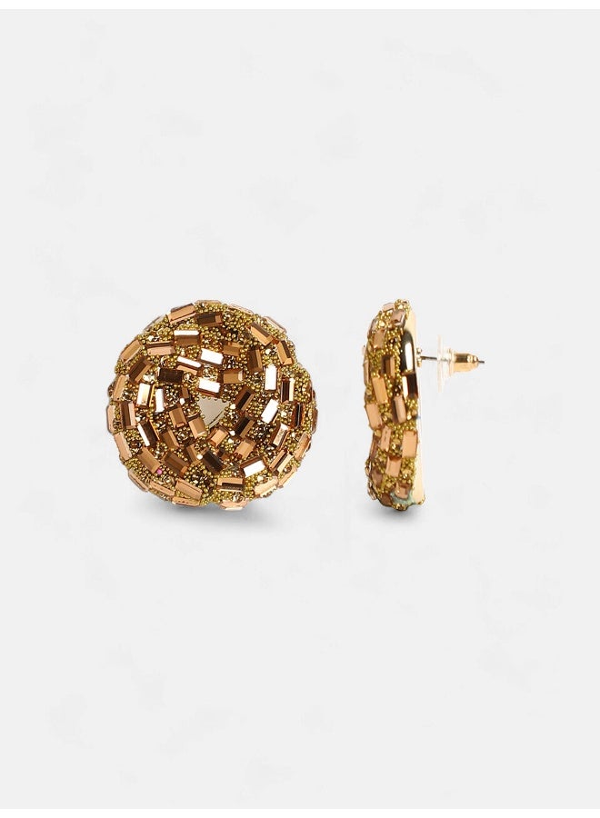 SOHI Nodum Artificial Stud Earring Jewellery - Image 3