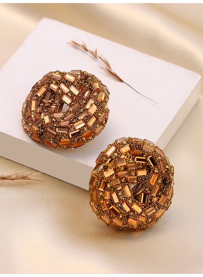SOHI Nodum Artificial Stud Earring Jewellery - Image 5