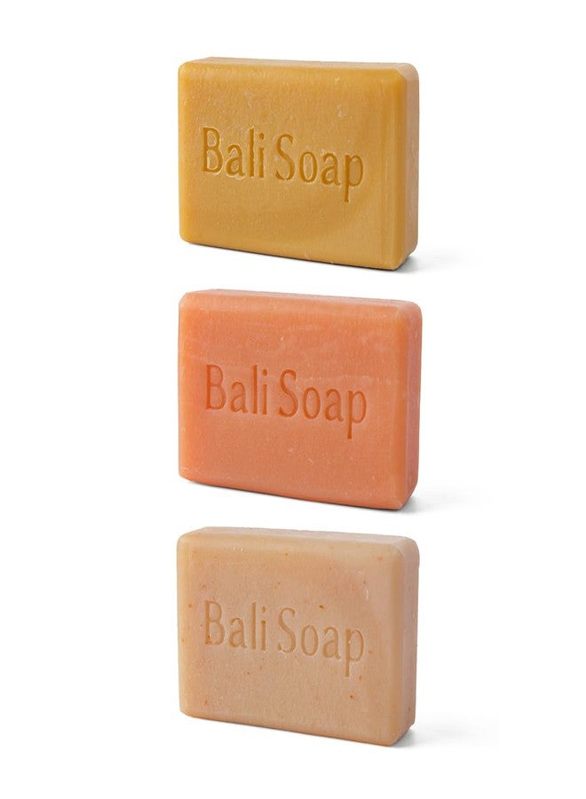 Bali Soap - Tropical Fresh Natural Soap Bar with Premium Essential Oil - Handmade, Vegan, Soap for Body and Face, Plant Based Cold Process 3pc Variety Soap Pack, 3.5oz Bars - Image 3
