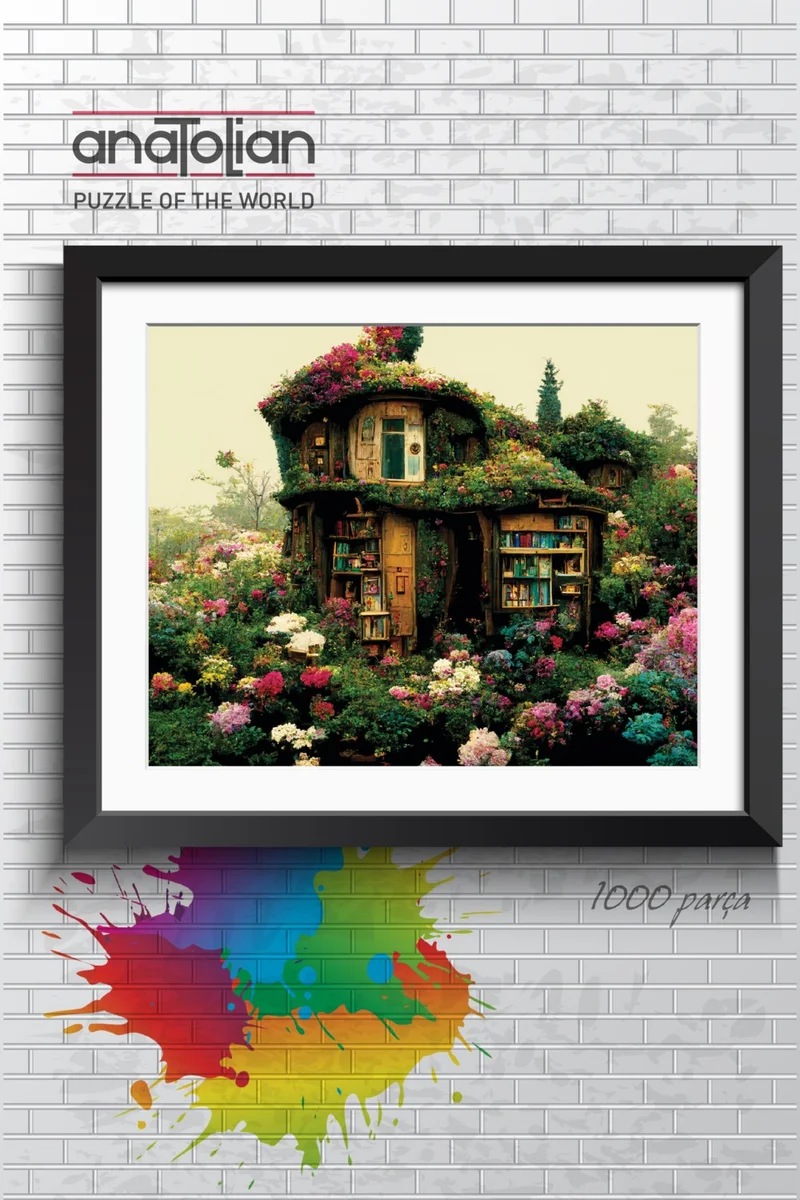 اناتوليان 1000 Piece Puzzle / Floral Library - Code 1152