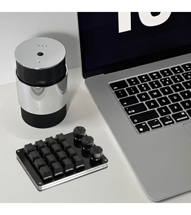 Mechanical Keypad Designer Clips Hot Swap One Handed Macro Quick Copy Paste Gaming Keyboards Black - Image 2