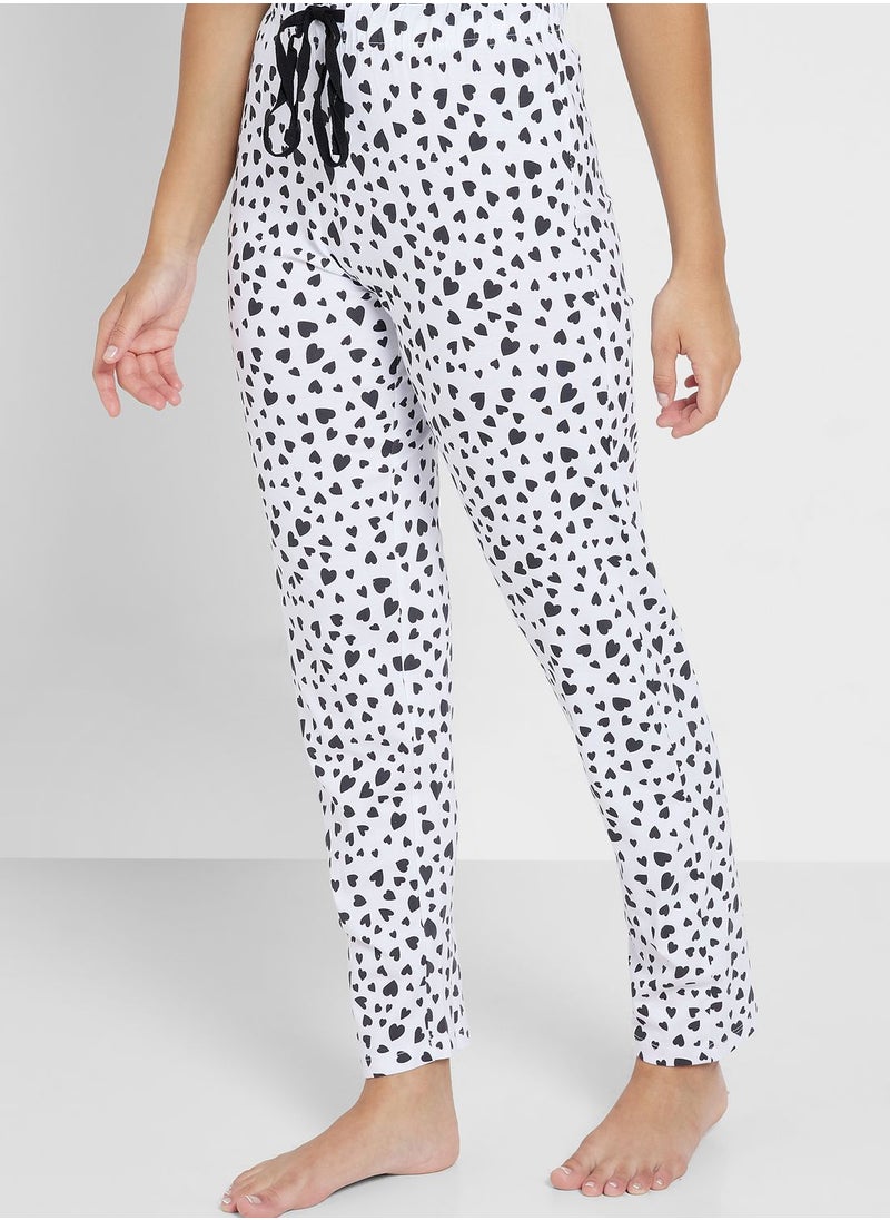 Ginger - Graphic Nightwear T-Shirt And Pyjama Set - Image 1