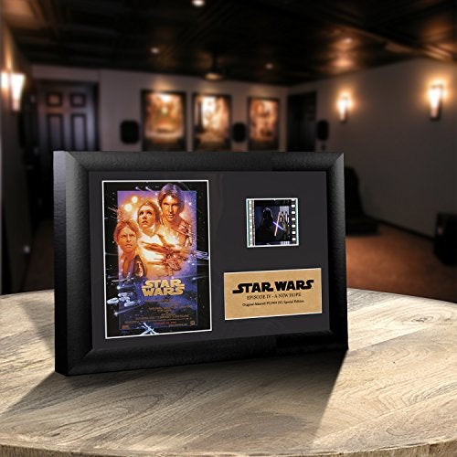 STAR WARS FilmCells Star Wars Episode IV A New Hope Authentic 35mm Film Cell Special Edition Display, Black, 7x5 - Image 2