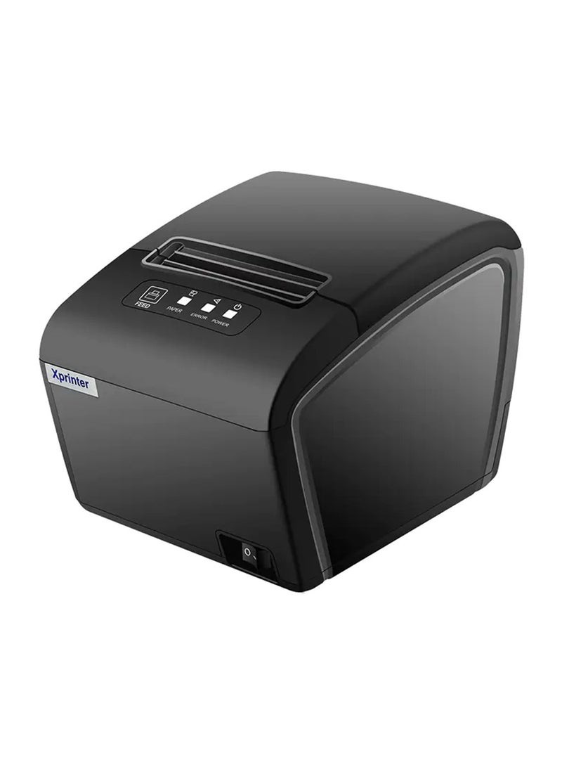 Xprinter XP-S200M LAN+USB Receipt Printer, Black
