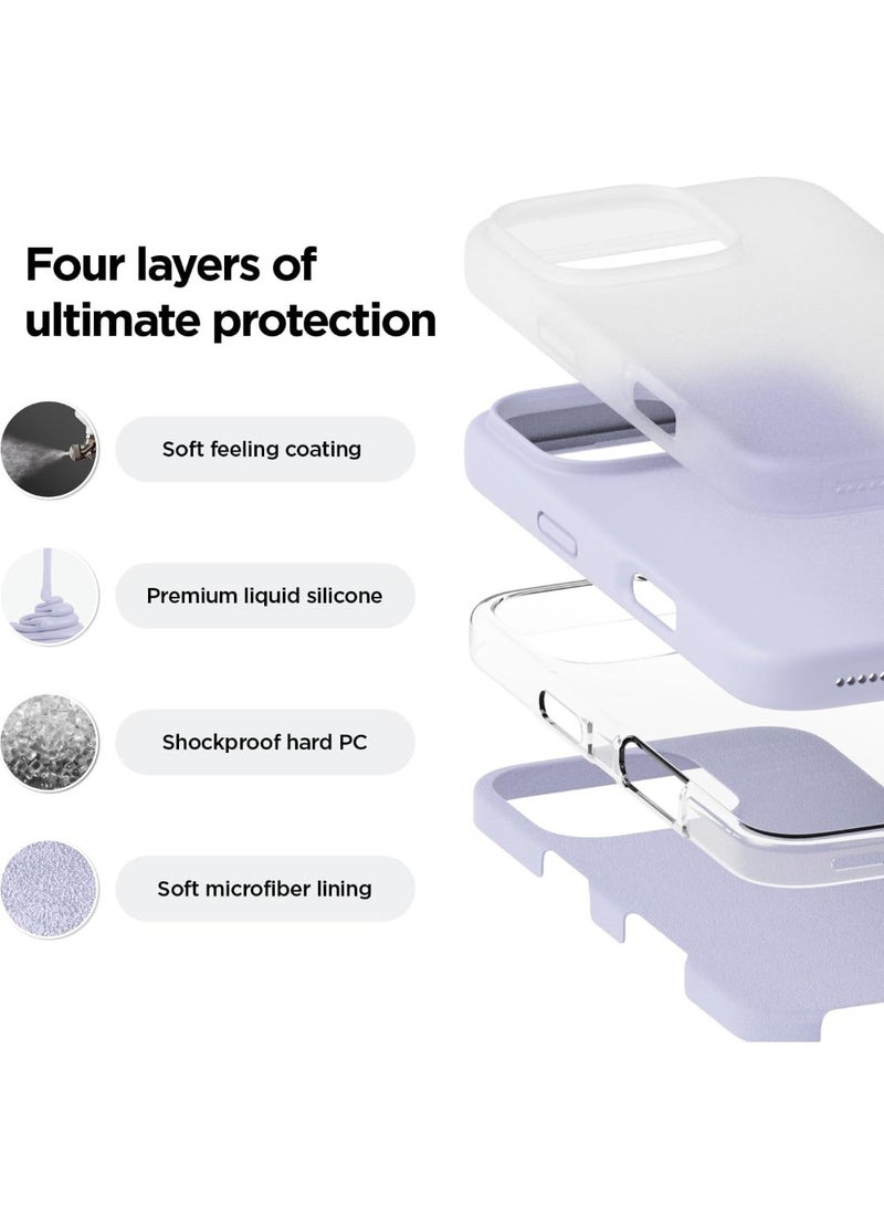 X-level iPhone 16 Pro Max Liquid Silicone Case Cover,Full Body Protection, Shockproof, Slim, Anti-Scratch Soft Microfiber Lining,Slim Protective Back Cover with Comfortable Hold Touch Feeling and Anti-fingerprint - Image 2