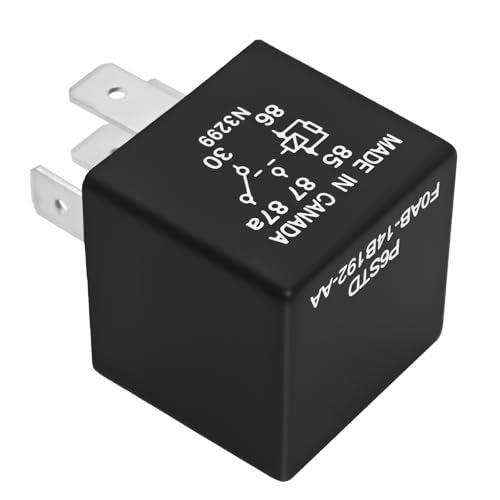 Casalytics (Set of 2) P6SDT FOAB-14B192-AA Automotive Relay – 5-Pin 40A 12VDC, OEM Replacement F0AB-14B192-AA Electrical System Relay for Ford - Image 5