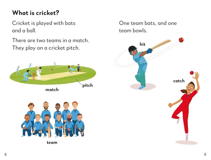 I'm a Cricketer Read It Yourself (Level 2) - Image 2