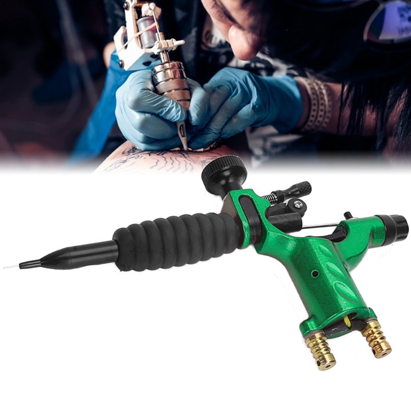 Rotary Tattoo Machine Professional Electric Tattoo Shader Liner for TattooistGreen - Image 5