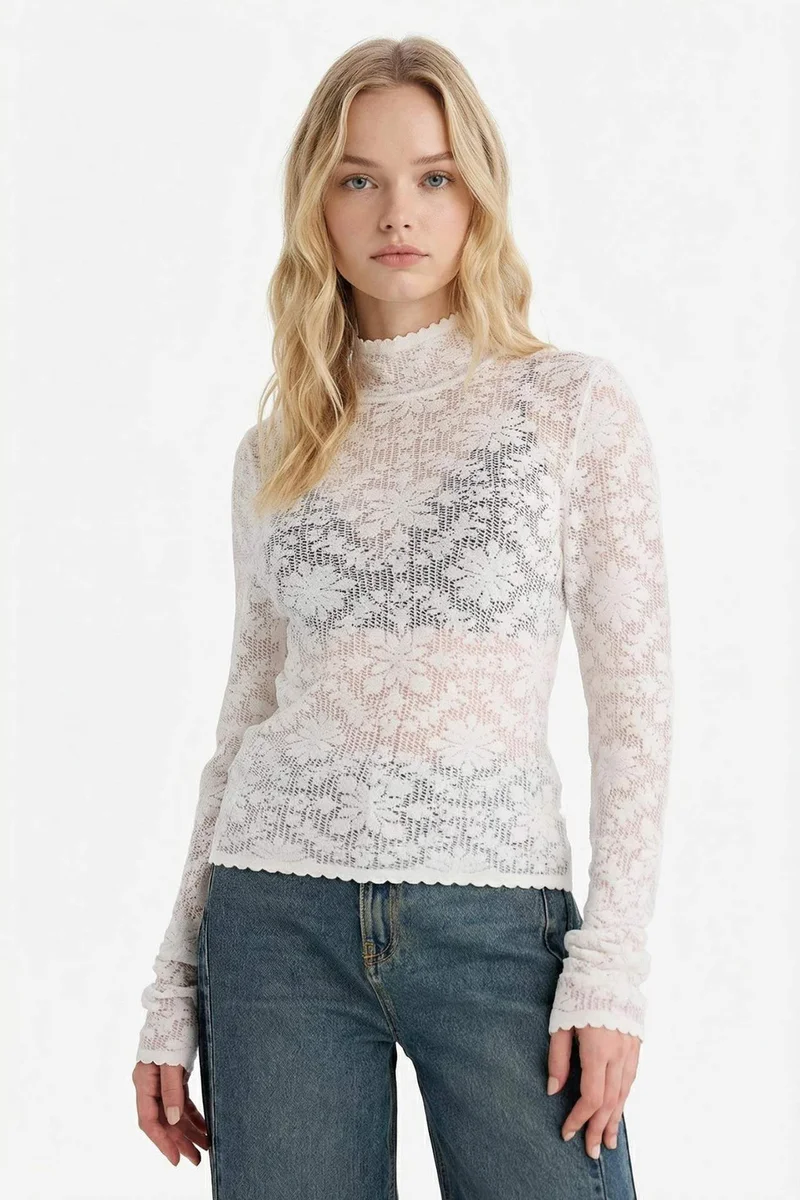 DeFacto Slim Fit Pullover