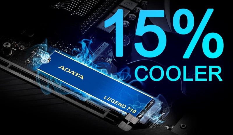 ADATA XPG Legend 710 | SSD 256GB | NVME | Upto 2400MB/s Speed | Blue (ALEG-710-256GCS) - Image 5