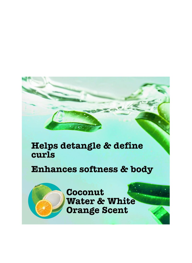 MAUI MOISTURE Maui Moisture Curl Quench + Coconut Oil Curl-Defining Anti-Frizz Conditioner to Hydrate and Detangle Tight Curly Hair, Softening Conditioner, Vegan, Silicone & Paraben-Free, 13 fl oz (Pack of 2)  - Image 4