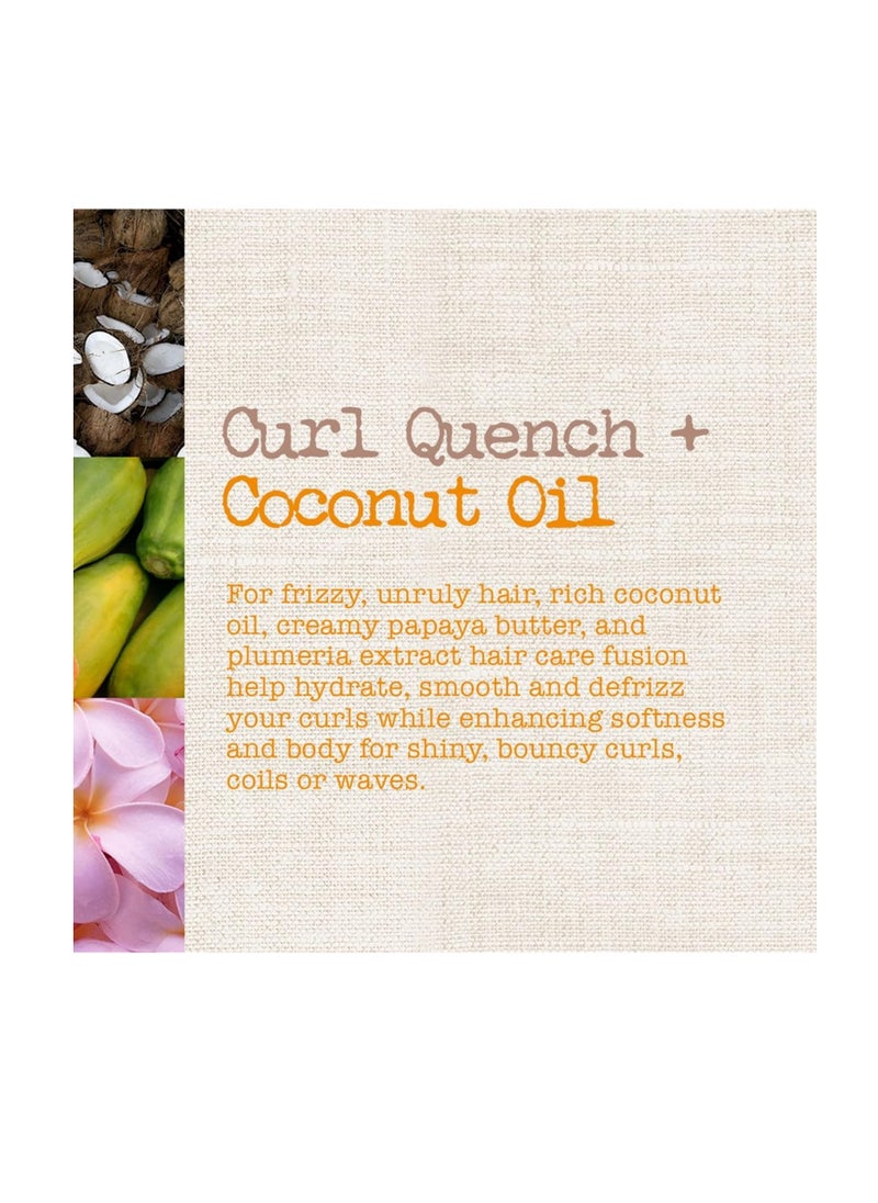 MAUI MOISTURE Maui Moisture Curl Quench + Coconut Oil Curl-Defining Anti-Frizz Conditioner to Hydrate and Detangle Tight Curly Hair, Softening Conditioner, Vegan, Silicone & Paraben-Free, 13 fl oz (Pack of 2)  - Image 5