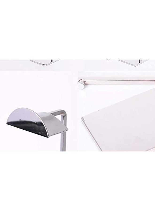 B&NN B And Nn Stainless Steel Handbag Rack Women Handbag Stand Holder With Adjustable Height Silver - Image 5