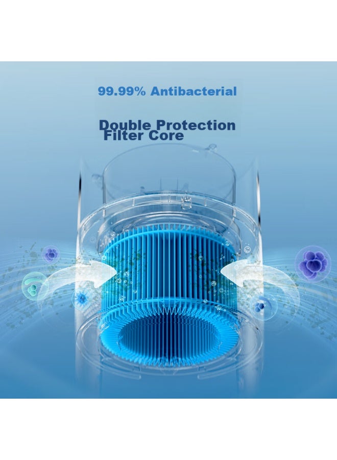 morphy richards Morphyrichards Mist-free Humidifier For Bedroom, Office, Mother And Baby, Quiet Operation, Antibacterial Air Humidifier, Smart Constant Humidity, Air Conditioner Companion, Top Water Filling Mr2805 White - Image 3