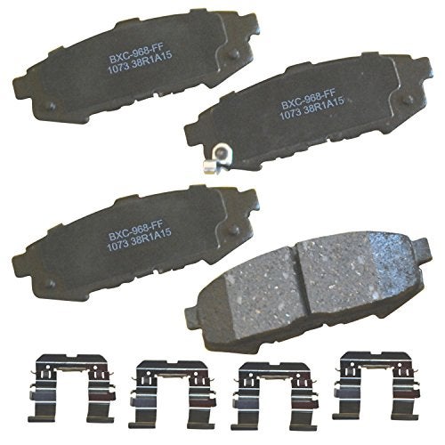 Bendix Premium SBC1073 Ceramic Rear Brake Pads for Mazda MPV 2006-2004 - Image 1